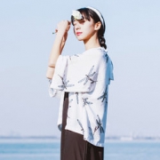 潮流复古！ 女改良和服开衫雪纺防晒衣 39.9元包邮(49.9-10)