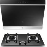 1日0点！ Midea 美的 极光系列 CXW-260-DJ588R+JZT-Q370B 烟灶套装 3080元包邮（限0-2点）