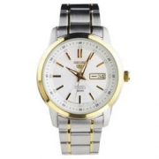 京东PLUS会员： SEIKO 精工 SNKM92J1 男士机械表
