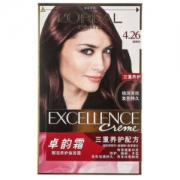 L‘OREAL PARIS 巴黎欧莱雅 卓韵霜护发染发霜 紫棕色 双重优惠 *4件
