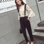 晚晚风！女士复古两件套装