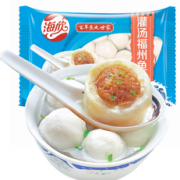 限上海/广东！海欣 灌汤福州鱼丸 500g 约21个  4.4元（8.8元，买一赠一）