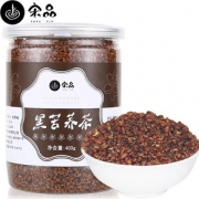 买1送1# 四川大凉山黑苦荞茶400g送花茶杯