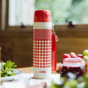 清新配色！THERMOS 膳魔师 JNT-550 BK-P 真空隔热保温杯 550ml