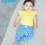 618预售！ Carter's 121I098 夏季连体衣哈衣+长裤 2件套 69元包邮（定金10元，6月1日付尾款）