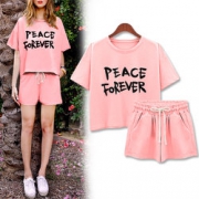 赠运费险！棉绸居家服短袖两件套