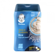 美国 嘉宝 婴幼儿1段辅食 DHA米粉 227g