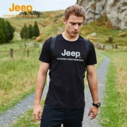 Jeep 男士速干跑步T恤