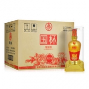 五粮液 生态酿酒公司 国杯精制绿豆酒 52度 500ml*6瓶 整箱装