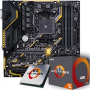 ASUS 华硕 TUF B350M-PLUS GAMING 主板 + 锐龙 AMD Ryzen5 1600 CPU