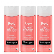 中亚Prime会员！ Neutrogena 露得清 粉红葡萄柚 磨砂沐浴露 250ml *3瓶  到手价137.35元