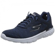 限尺码35  Skechers 斯凯奇 GO RUN 400系列 女 花纱弹力布轻质跑步鞋 14809