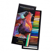 Prismacolor  霹雳马 27049 Premier NuPastel 水溶性粉彩棒 24色