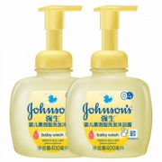 强生 婴儿柔泡型洗发水沐浴露二合一400ml*2瓶