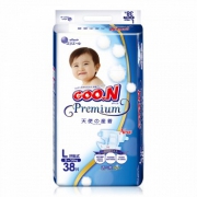 GOO.N大王 天使系列婴儿纸尿裤L号38片 *2件+凑单品