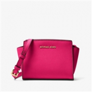 MICHAEL MICHAEL KORS Selma 迷你 邮差包 枚红色