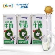 中粮 上质 无乳糖牛奶 法国原装 200ml*12盒