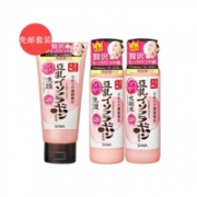 SANA 莎娜 豆乳美肌Q10弹力光泽洗面奶 150g + 豆乳化妆水 200ml + 豆乳保湿乳液150ml