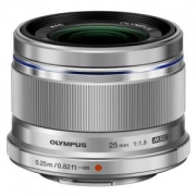 OLYMPUS 奥林巴斯 M.ZUIKO DIGITAL 25mm f/1.8 定焦镜头 银色