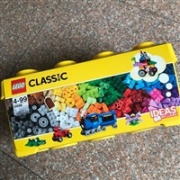 儿童节礼物之选~LEGO乐高 CLASSIC 基础系列 创意拼砌桶 10696