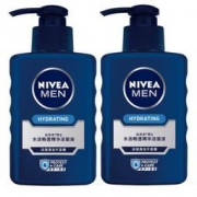 NIVEA 妮维雅 男士水活畅透精华洁面液 150ml 双支装