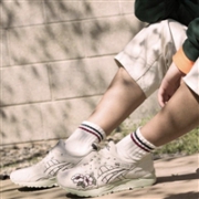 樱花刺绣款！Asics 亚瑟士 Gel-Lyte V Suede女士运动鞋