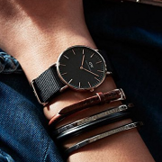 丹尼尔惠灵顿（Daniel Wellington）      Classic Black全黑时尚腕表