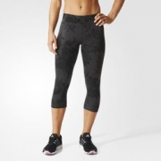 凑单品!！ adidas 阿迪达斯 Techfit Capris 女款七分紧身裤
