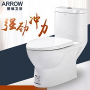 ARROW 箭牌 AE1080 冲落式坐便器节水静音马桶