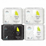 NaturalLady 汉方草本 卫生巾/护垫组合51片*4包