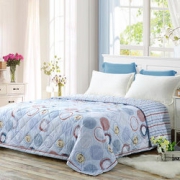 清凉夏日！当 当优品 可水洗印花夏凉被 110*150cm 19.9元