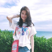明星同款！莹街 彩虹独角兽小马宝莉t恤