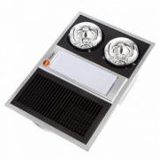 AUPU奥普 双暖浴霸 HDP1021C银色