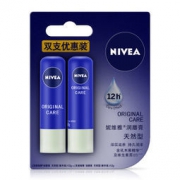 NIVEA 妮维雅 天然型无色润唇膏 *2件
