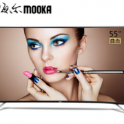 MOOKA 模卡 U55Q81J 55英寸 4K曲面 液晶电视