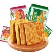 马来西亚第一饼干品牌 Julies 奶油苏打饼干 250G*4袋 零反式脂肪