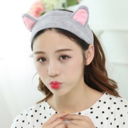 萌萌哒！爱可饰品 猫耳朵洗脸发带 折一件4.3元