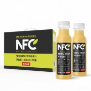 517吃货节：农夫山泉 100%NFC 苹果香蕉汁300ml*10瓶*2件