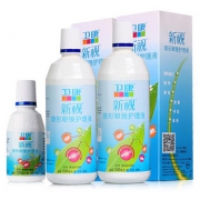 高效杀菌# 卫康 新视隐形眼镜护理液500*2+125ml送镜盒