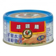 雄鸡标（AYAM BRAND）矿泉水浸金枪鱼罐头185g *26件