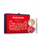 1日0点： KRYOLAN 限定彩妆礼盒（遮瑕盘 #1+唇膏盘+遮瑕笔）