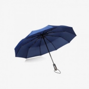 当当优品  10骨晴雨两用商务伞藏青色