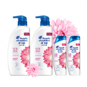 海飞丝 香氛洗发露450ml*5瓶+80ml*4瓶（共2.6L）