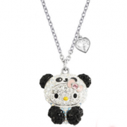 1日0点：SWAROVSKI 施华洛世奇 HELLO KITTY PANDA吊坠项链