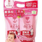 Arau.无添加婴儿洗衣液 720ml×2袋