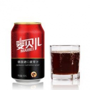 无醇无酒精，麦贝儿 啤酒味麦芽汁饮料310ml*24罐