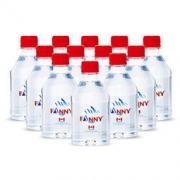 加拿大进口！芬尼湾 冰川饮用天然弱碱水350ML*12瓶