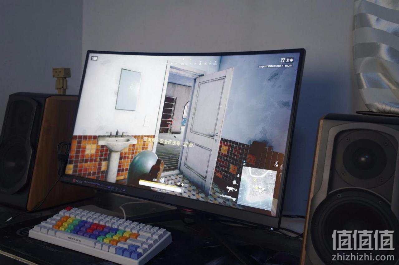 MSI 微星 MPG27CQ 电竞144Hz 曲面显示器开箱体验