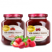 DGF果酱 草莓+覆盆子果肉果酱组合380g*2瓶  39 元（59-20）