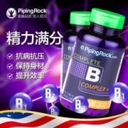 PipingRock 维生素B族+维C 复合片 100粒*2瓶